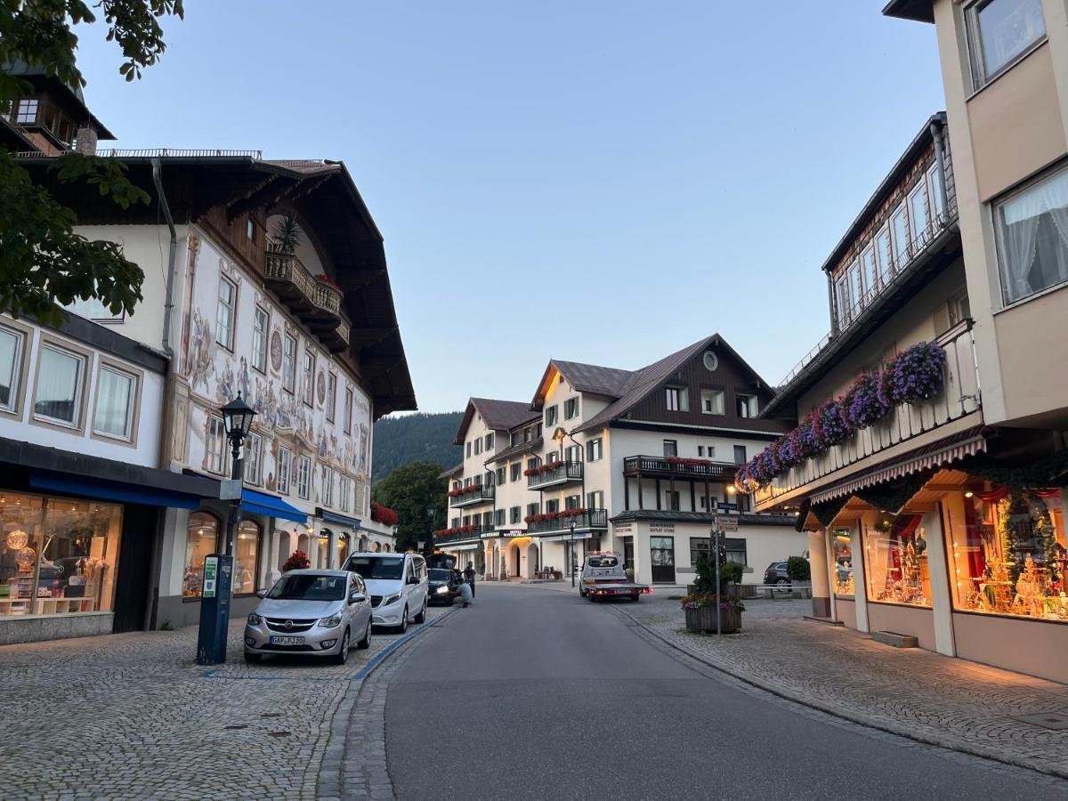 Alpina Haus Apartment Oberammergau Luaran gambar